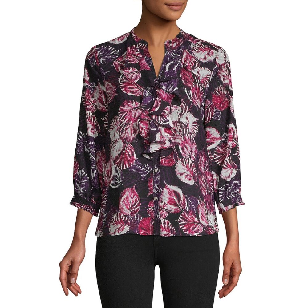 Karl Lagerfeld Paris Printed Blouse